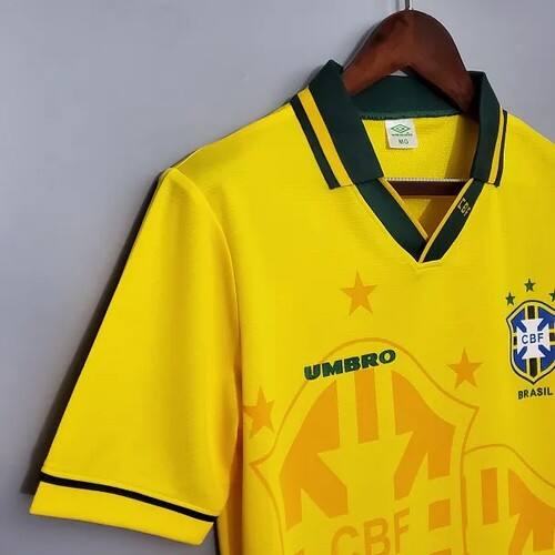 Official Licensed Fervent Canarinho Cup #1994 Classic Edition Home ...