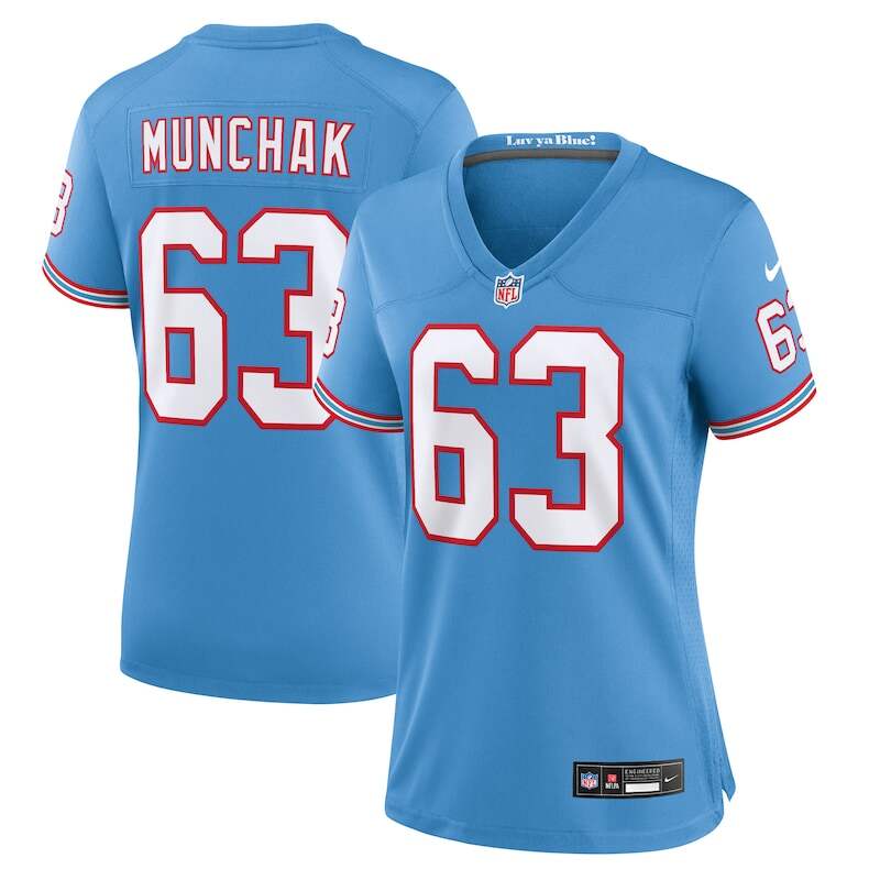 None Mike Munchak Tennessee Titans Powerful Team Spirit Wear