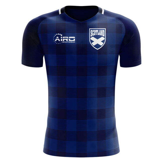Scotland Football Team Exclusive Design Concept Rare Jersey (1)