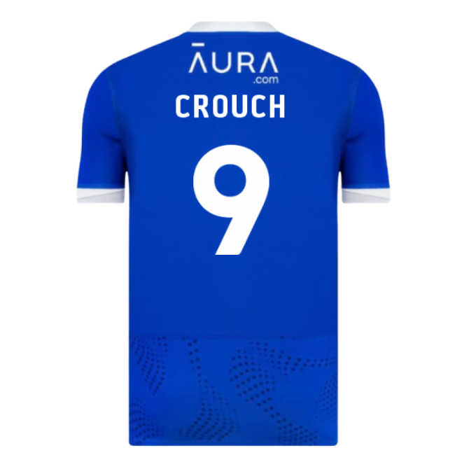 2025-20 Portsmouth Authentic Home Soccer Jersey Crouch 9 M S