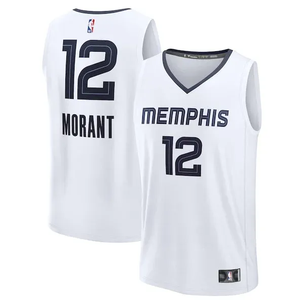Ja Morant MEM Replica Jersey - superior swingman-jersey - White