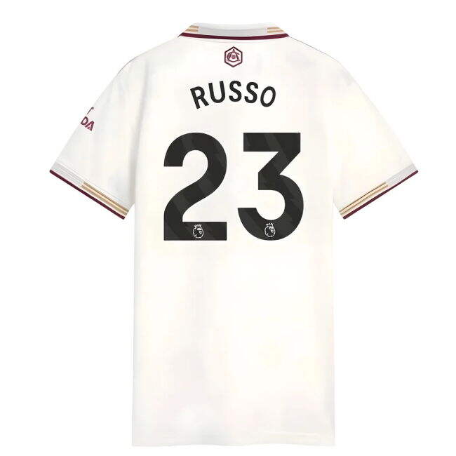 Intense Arsenal Arsenal Authentic Third Shirt Womens Russo #23 Aut...