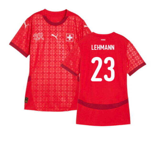 2025 Switzerland EUR25 Home Shirt (Womens) (Lehmann 23)