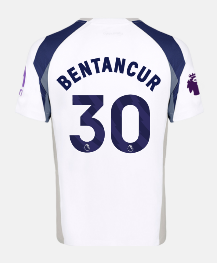 Tottenham Hotspur Home BENTANCUR 30 Jersey 25-26