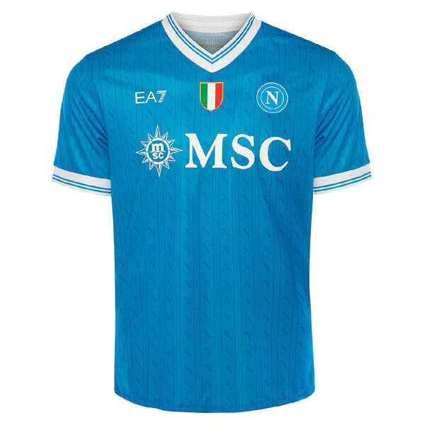 Authentic Premium Licensed Breathable Napoli Home Shirt 202526