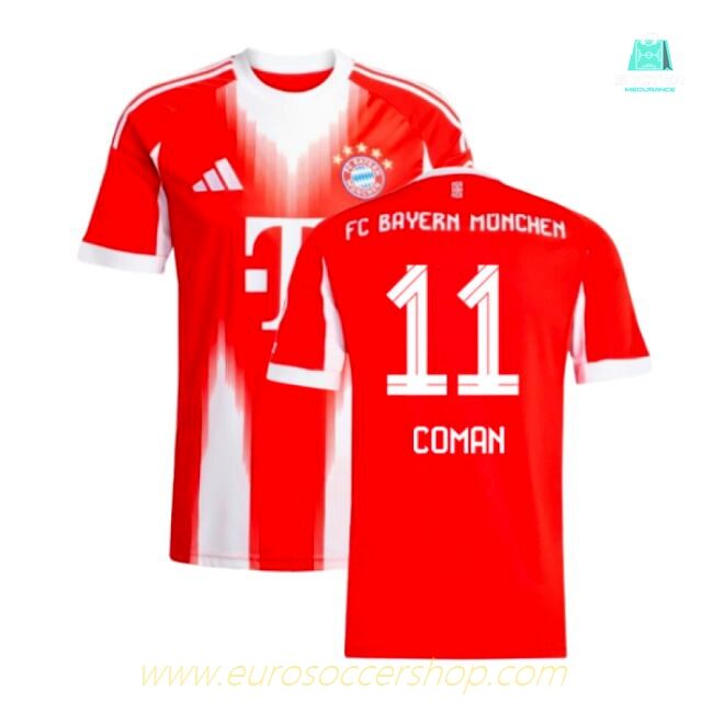 2025-2026 Bayern Munich Home Shirt (Coman 11)