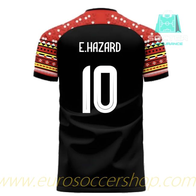 2024-2025 Season Belgium Away Kit Concept Edition (E.Hazard 10)