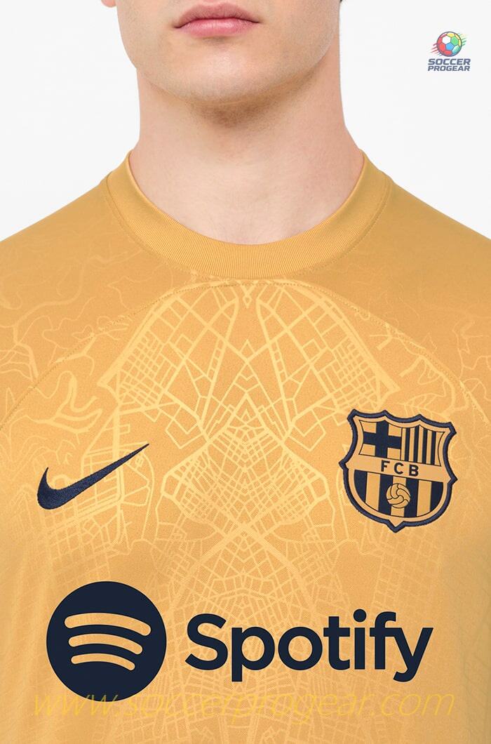 LEWANDOWSKI FC BARCELONA Authentic AWAY JERSEY 2022 2023