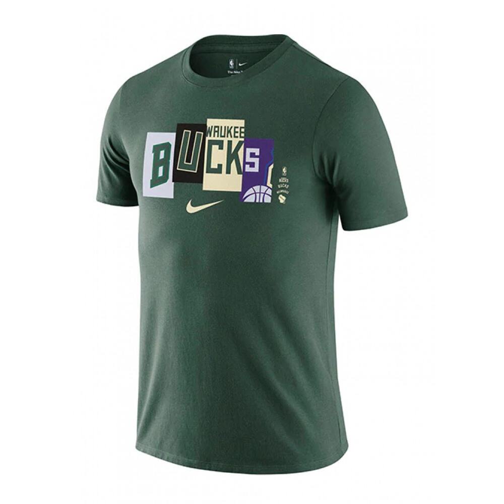 Men's Milwaukee Bucks 2021/22 Green City Edition T-Shirt