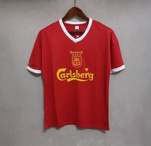 Football Team Liverpool #2000 Top Tier Intense 2000-2001 Season Hom...