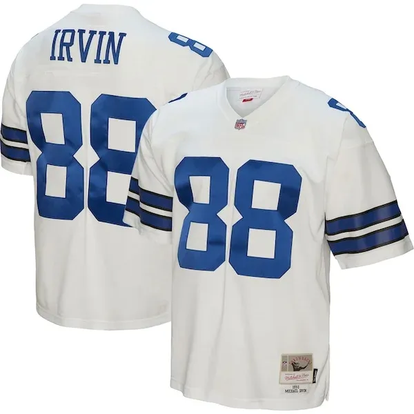Dallas Cowboys Replica NFL Jersey - White | Top-Grade Football Apparel