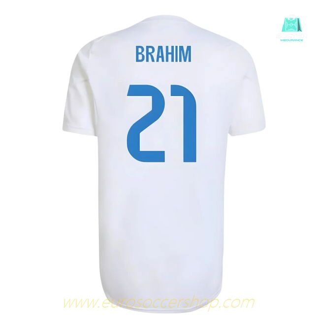 2025-2026 Real Madrid EU Training Jersey (White) (Brahim 21)
