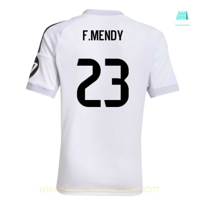 2025-2026 Real Madrid Home Shirt (Kids) (F.Mendy 23)