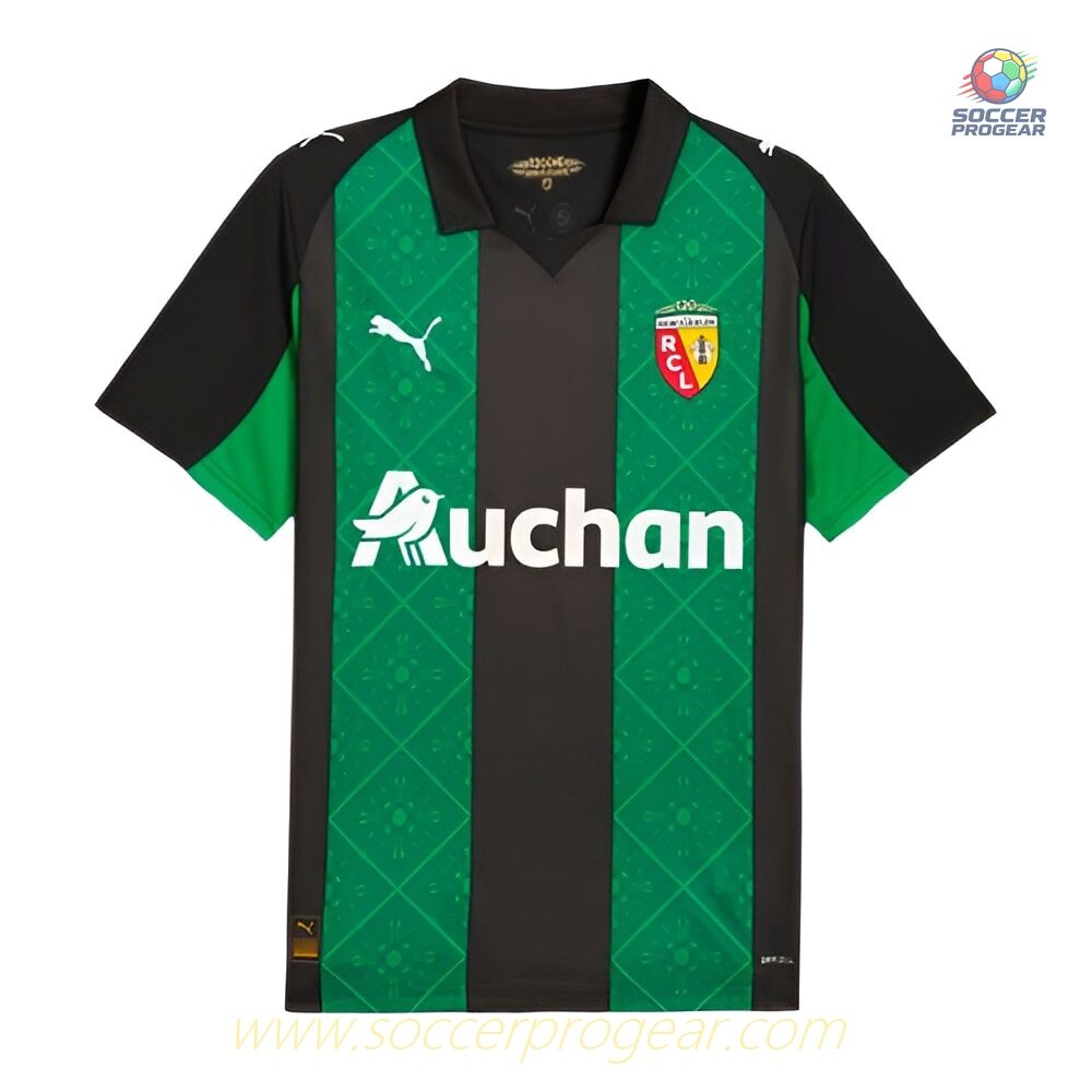 RC Lens Away Kids Editionren's Jersey Set Soccer Team Shirt 2025-2026 Season
