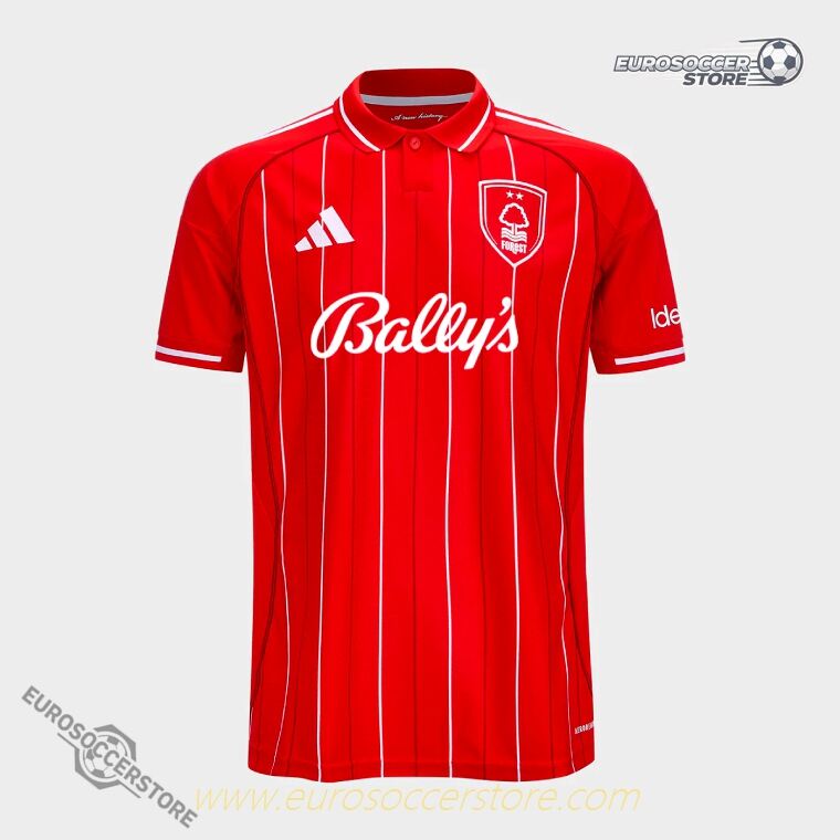 Nottingham Forest's 25-26 Season Home Football Jersey