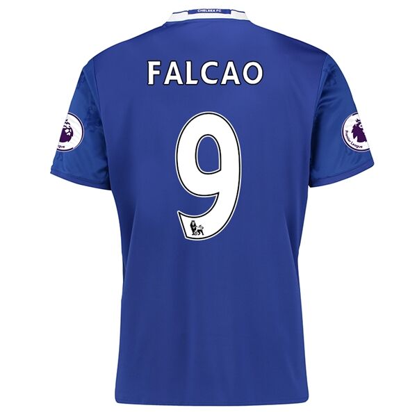 Chelsea Home 2016-17 FALCAO 9 Soccer Jersey Shirt - Official Replica