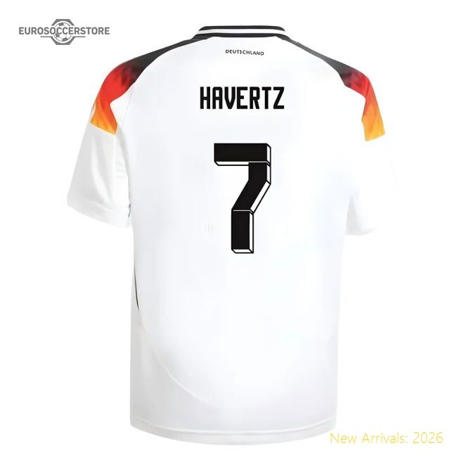 Durable Germany 2024-2025 Home Short Sleeve Jersey - Havertz Winger