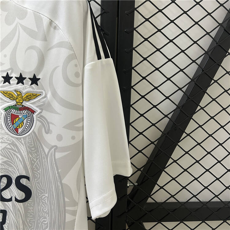 Benfica 2526 White Soccer Jersey Football Shirt - Official Replica