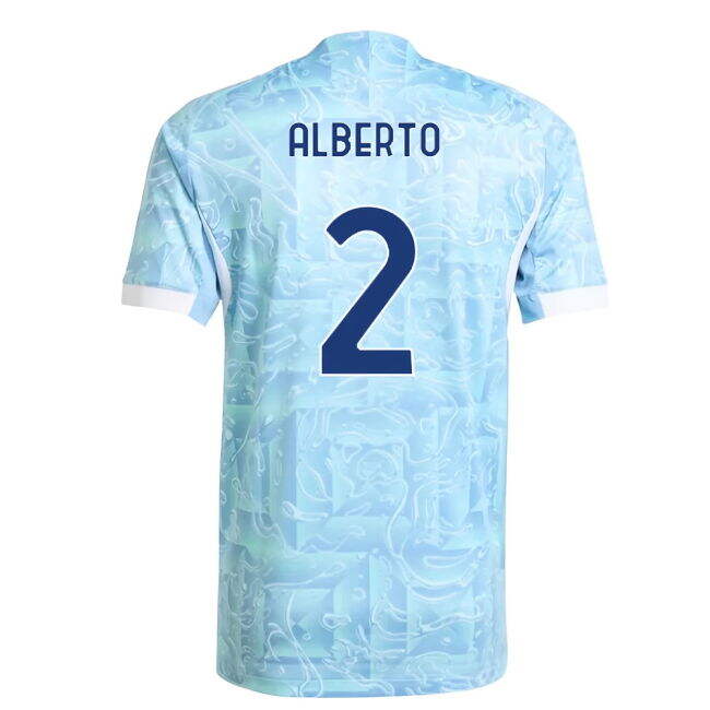 2025-2026 Juventus Away Retro Shirt (Alberto 2) Moisture Wicking