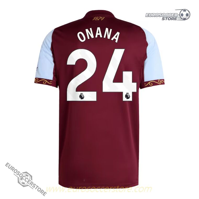 Aston Villa 25-26 Home Jersey ONANA 24