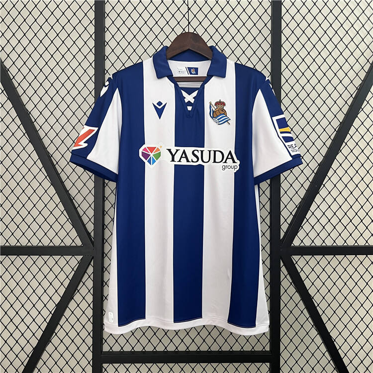 Real Sociedad 2425 Home Football Shirt Jersey - Official Replica 25052
