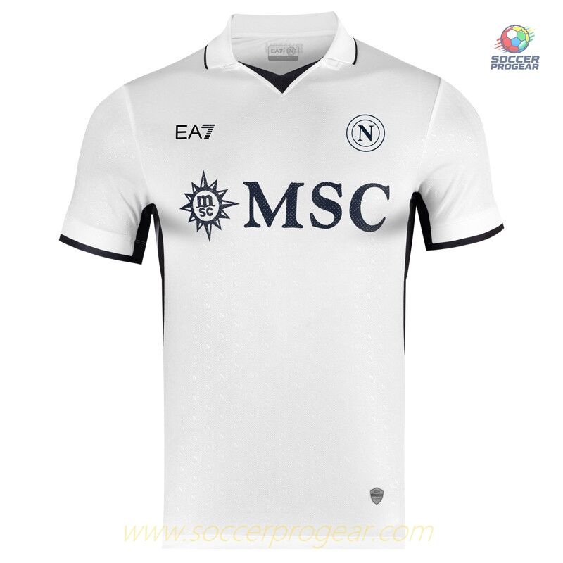 Napoli Away Youth Soccer Uniform Soccer Football Shirt 2024-2025 Season