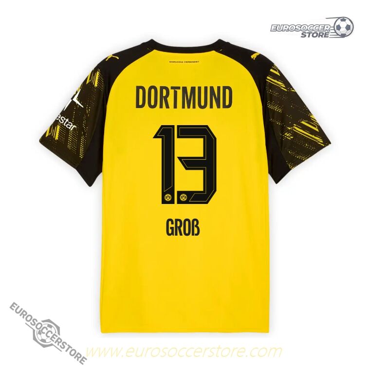 Borussia Dortmund 25-26 Season Home GROß 13 Football Jersey