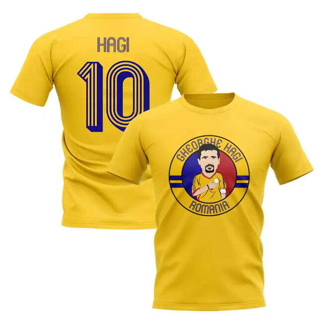 Romania Team Sophisticated Home Game Jersey (1)