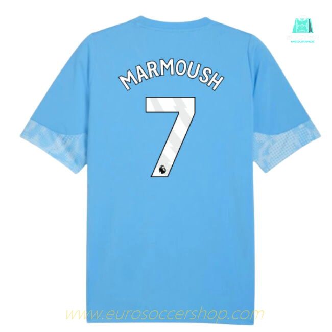 2025-2026 Man City Training Jersey (Light Blue) (Marmoush 7)