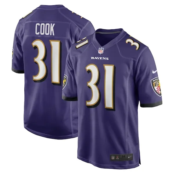Baltimore Ravens Game NFL Jersey - Purple | Authentic Football Apparel