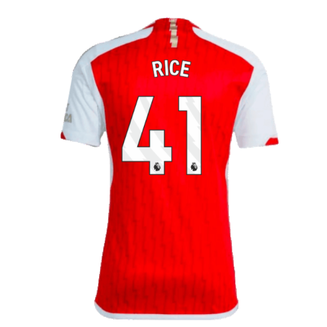 Arsenal Starting XI Top Tier Home Elite Kit (Rice 41)