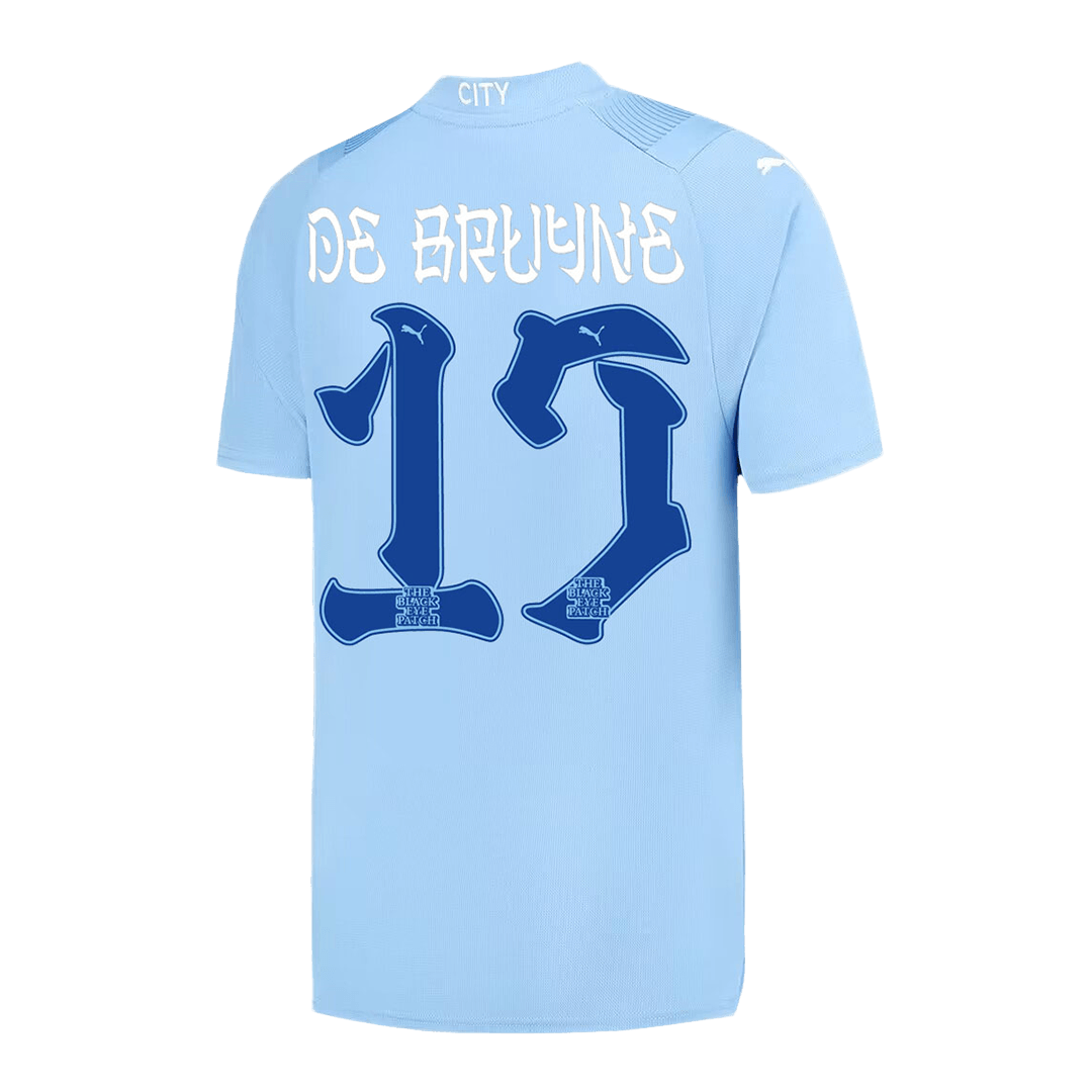 DE BRUYNE #17 Manchester City Japanese Tour Printing Home Soccer Jerse