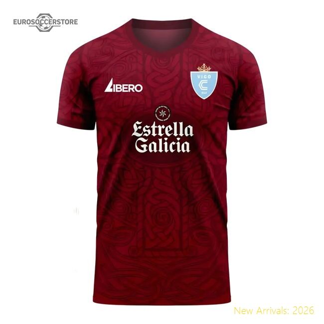 Outstanding Celta 2025-2026 Away Concept Football Kit (libero)