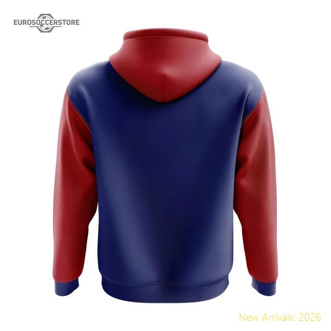 Dominican Republic Concept Country Football Hoody (navy)