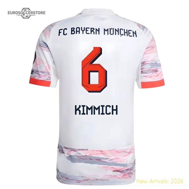 Fan-Favorite 2025-2026 Bayern Munich Away Shirt (Kimmich 6)