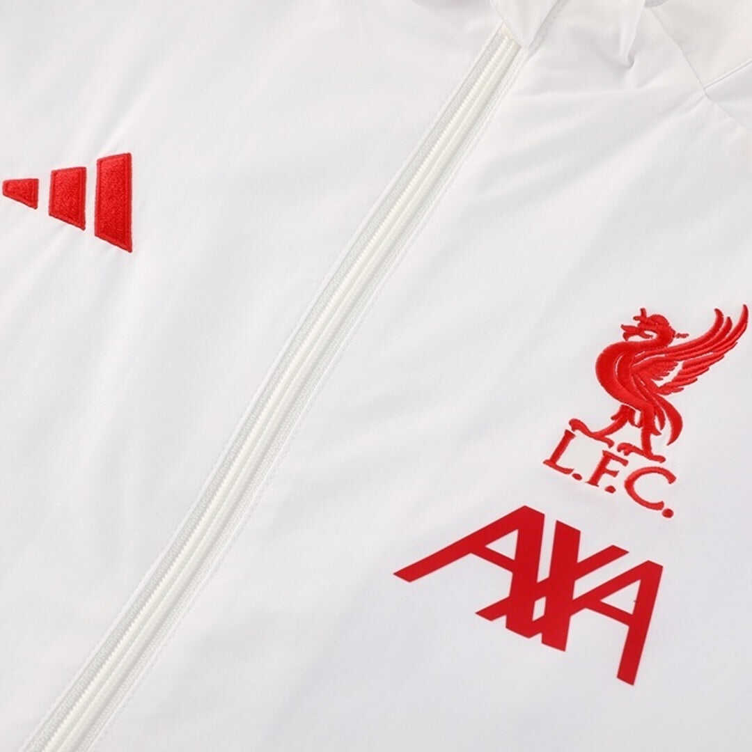 Liverpool Windbreaker Jacket 2025/26 - White
