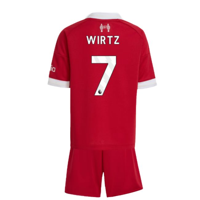 Adult 2025-2026 Liverpool Home Mini Kit (Wirtz 7)