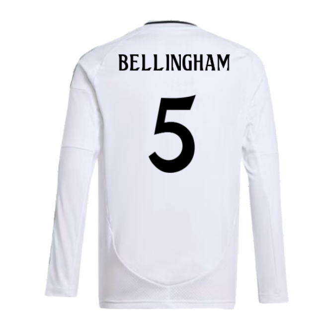 2024-2025 Camiseta Real Madrid Local Niños - Auténtica - Bellingham 5