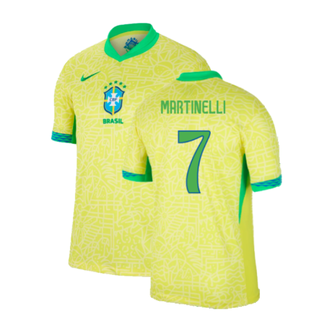 2024-2025 Home Shirt by Brazil (Men