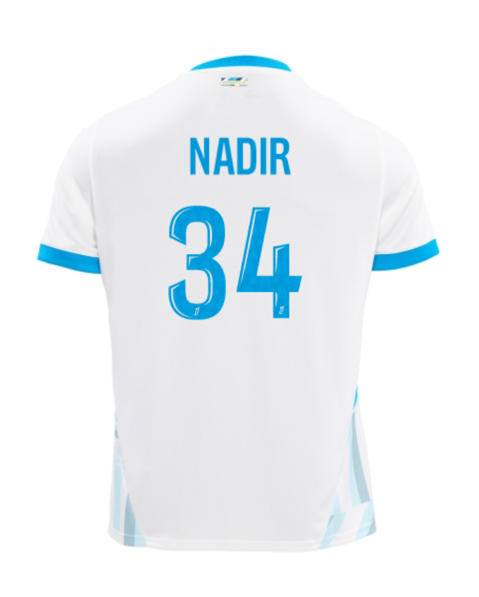 Marseille 24-25 Season Home NADIR 34 Football Jersey