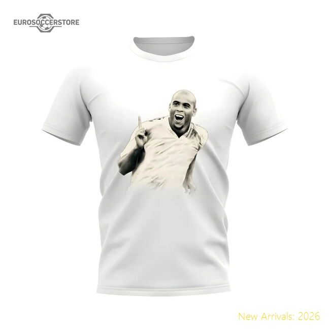 Ronaldo Team T-shirt - Durable Breathable Construction Retro
