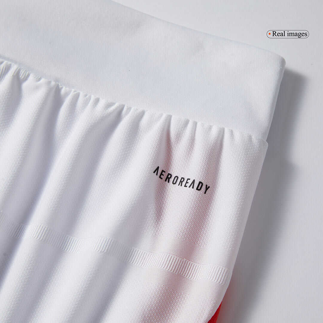 Manchester United Home Authentic Soccer Shorts