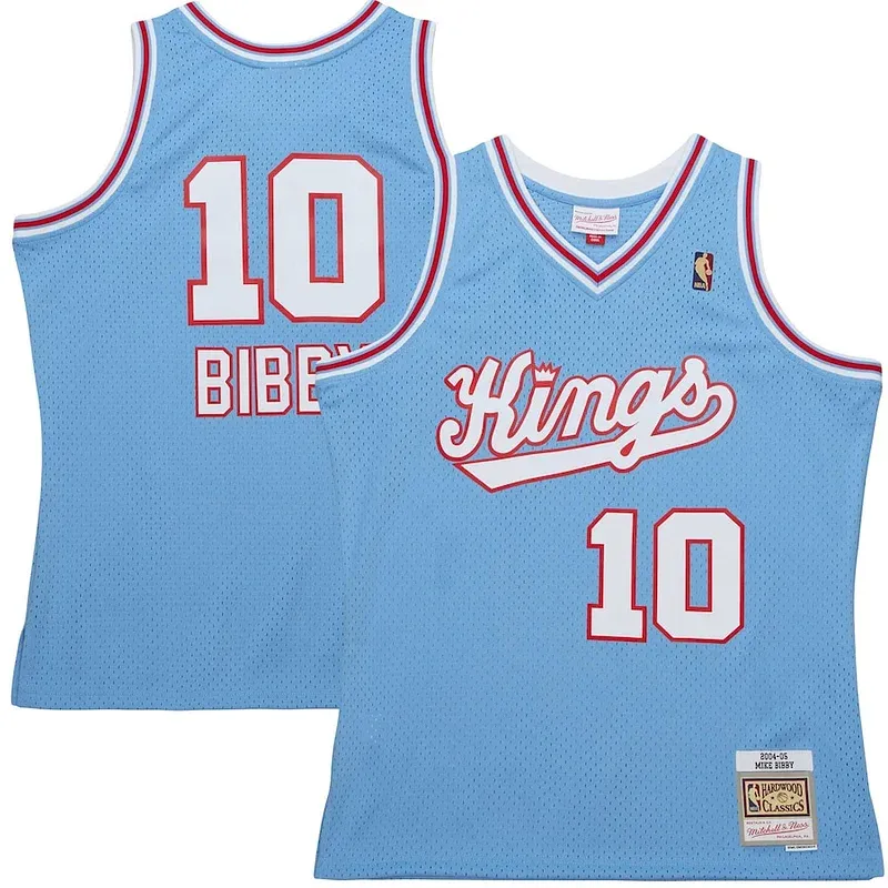 Mike Bibby SAC Swingman Jersey - high-quality trendy - Blue athletic
