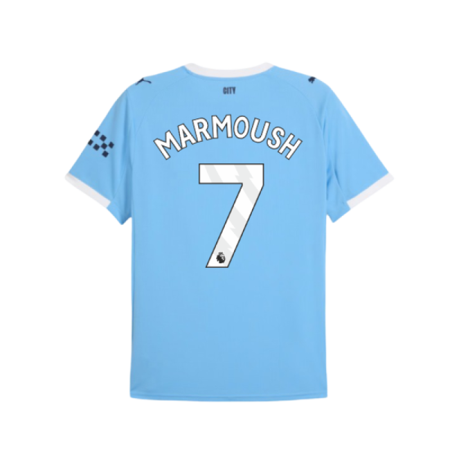 Superior Craftsmanship Football Man City Home Shirt Marmoush #7 Fr...