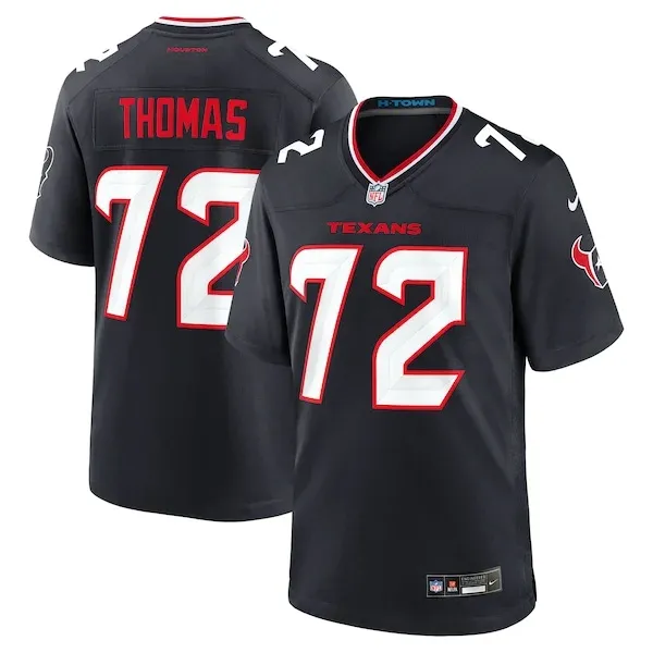 None Jaylon Thomas Game Jersey - Navy | NFL Player Jersey | NFL Footba