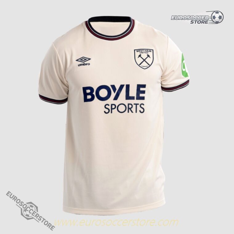 West Ham United's 25-26 Away EARTHY 40 Version Jersey