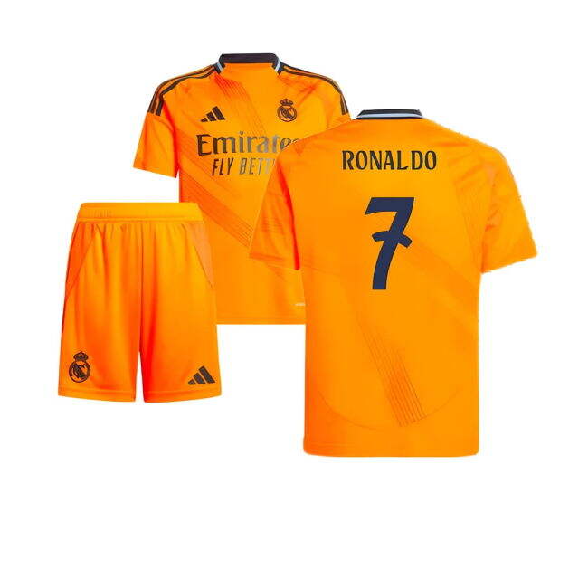 2024-2025 RM Away Football Shirt - Youth (Ronaldo 7) Quick Dry