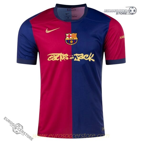 Travis Scott x Barcelona Cooperative Jersey for the 24-25 Season