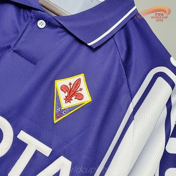 Fiorentina Home Game Football Shirt season 99-00