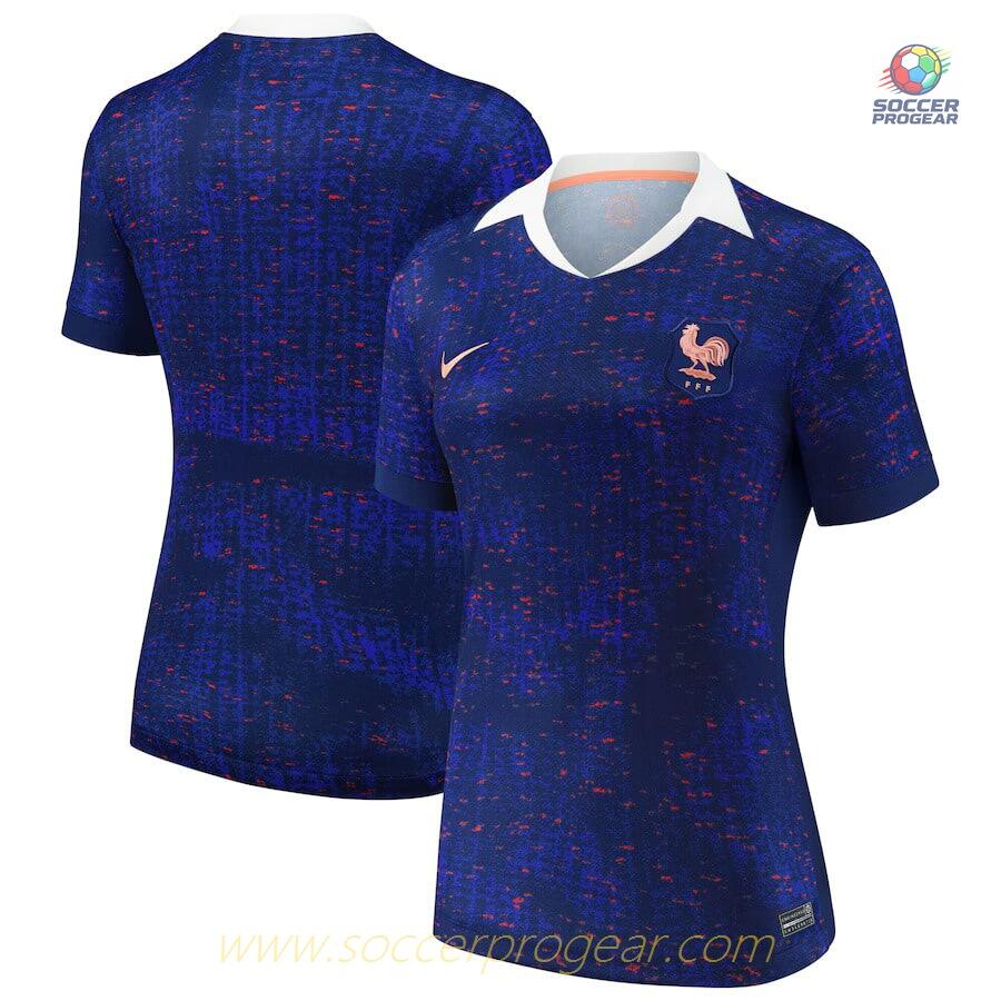 France Women's National Team Home Team Football Jersey 2025 Edition